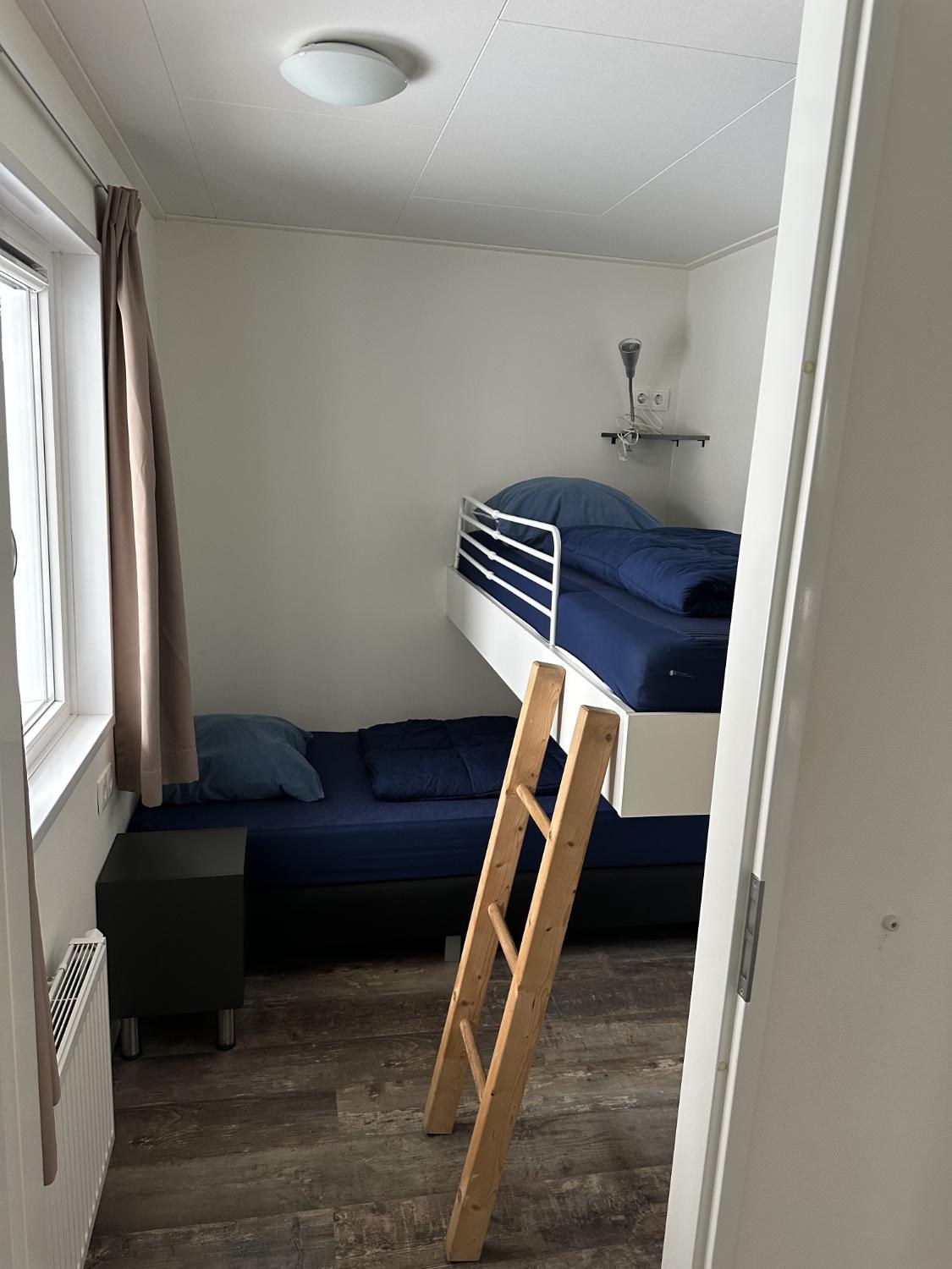 Slaapkamer met stapelbed